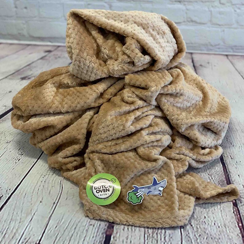 Fleece Throw Blanket by Dutch Oven Kits BLANKET ONLY BIG Etsy