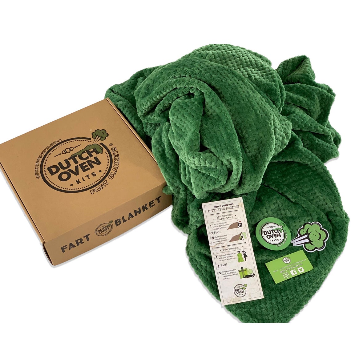 Fart Blanket Gift Box by Dutch Oven Kits A Funny Gift for Etsy
