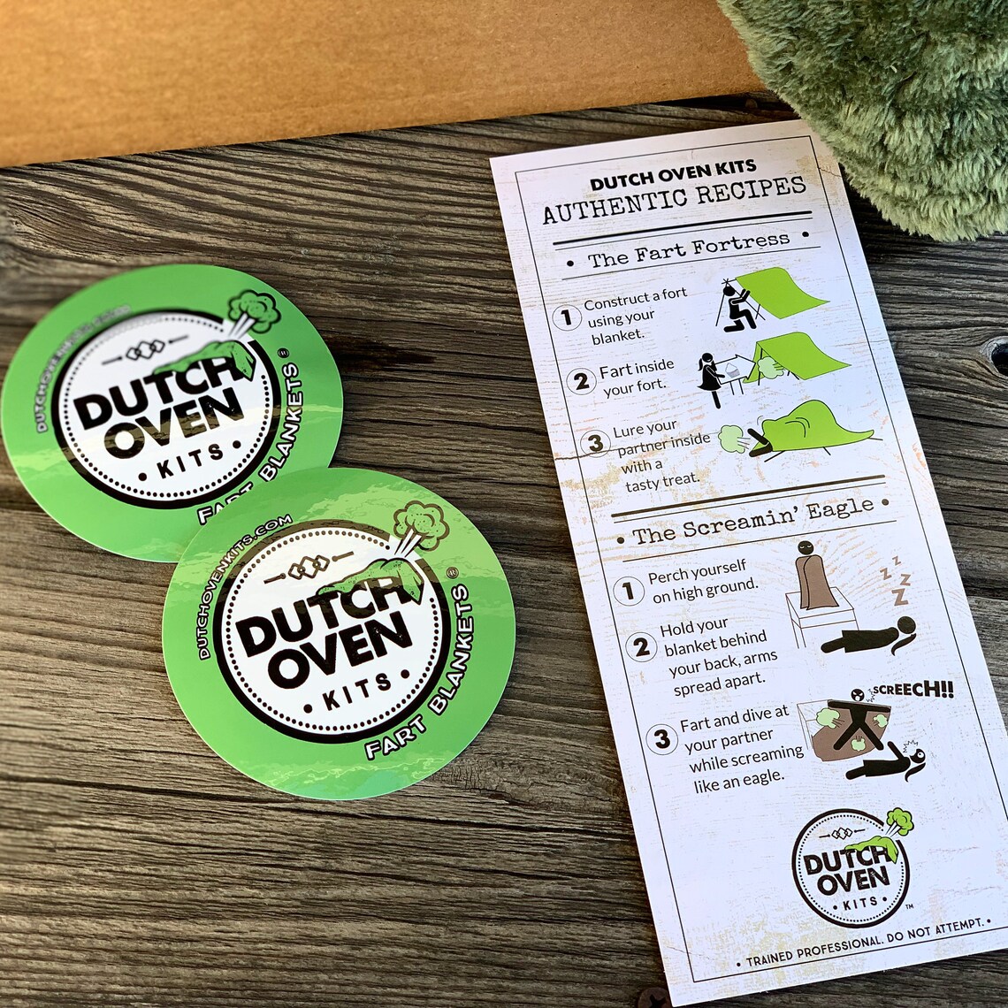 Fart Blanket Gift Box by Dutch Oven Kits A Funny Gift for Etsy