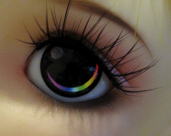 doll eyes 2 colors eclipse rainbows eyes   8mm 10mm 12mm 14mm 16mm 18mm 20mm 22mm  ERSA FLORA BJD  eyes Smart Doll Dollfie Dream