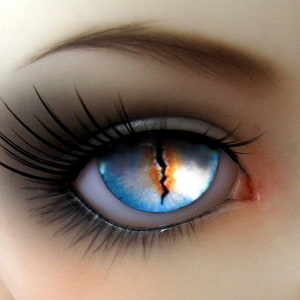 Yeux de poupée Dragon (4 couleurs au choix) 8 mm 10 mm 12 mm 14 mm 16 mm 18 mm 20 mm 22 mm Yeux BJD ERSA FLORA