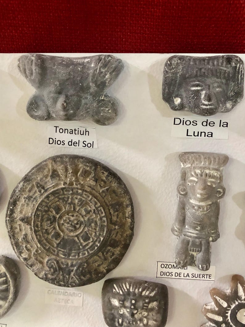 Aztec Artifacts Collection Replica - Etsy