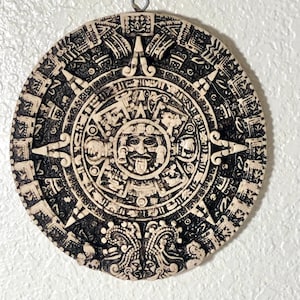 Aztec Calendar Wall Plaque