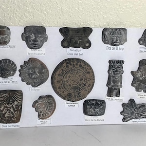 Aztec Artifacts Collection Replica - Etsy