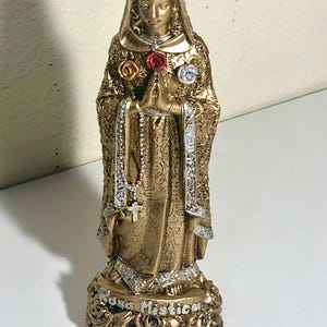 Virgin Mary Rosa Mística Statue