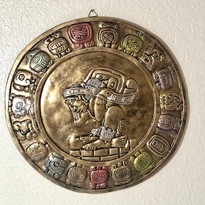 Mayan Calendar Wall Plaque