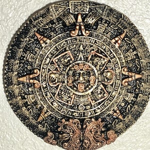 Aztec Calendar Wall Plaque