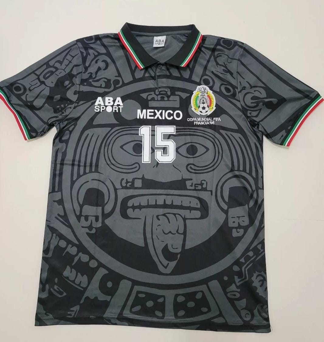 ABA Sport Mexico 1998 Luis El Matador Hernandez #15 Black