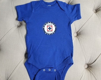Cruz Azul Baby jumpsuit (6-9 months)