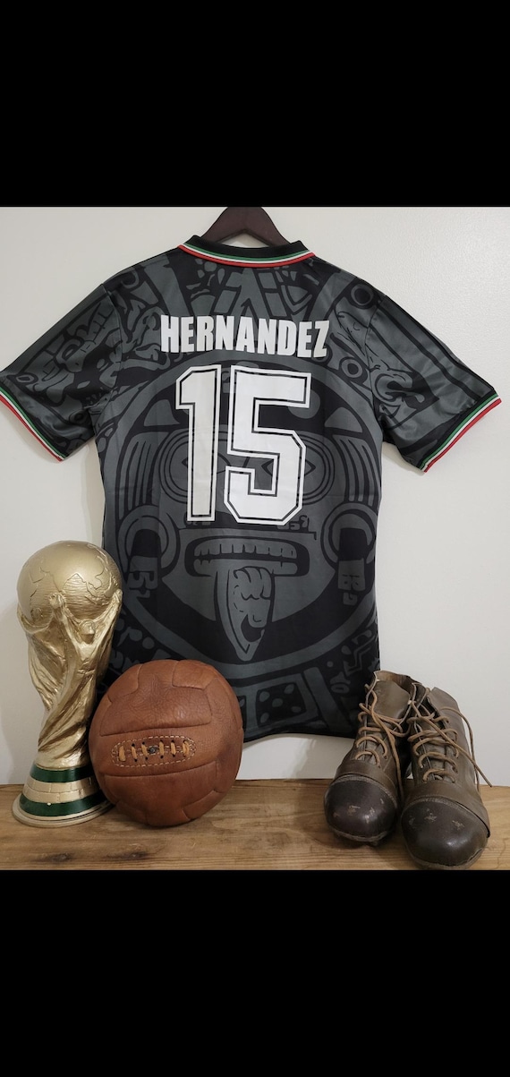 大特価!! ABA Sport Mexico 1998 Luis El Matador Hernandez #15 Black 応援グッズ