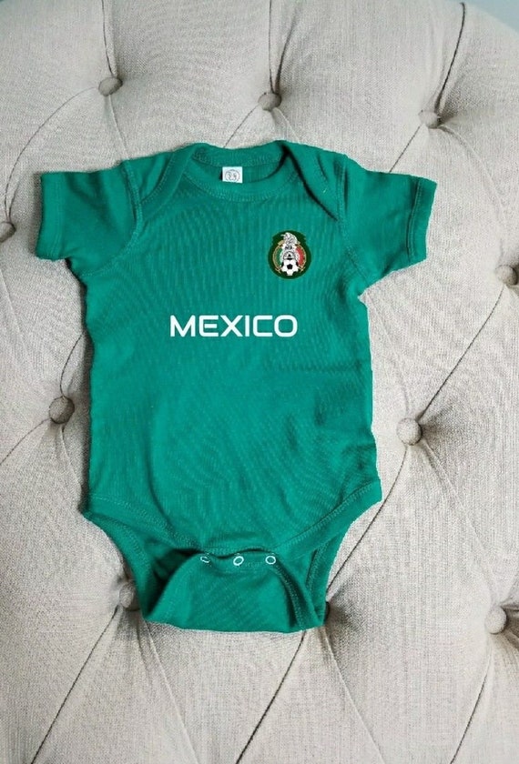 Mexico 2018 baby jersey  Baby Jersey 24 months free baby name and number. 