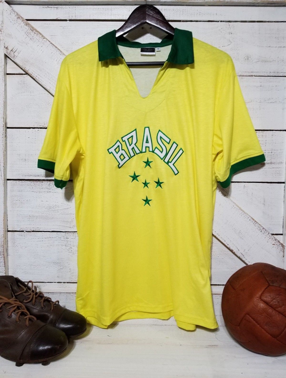 Brazil 1994 Home World Cup Brasil Retro Jersey