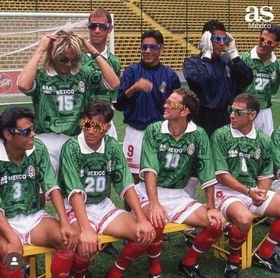 ABA Sport Mexico 1997-98 Retro Aztec Jersey - Etsy