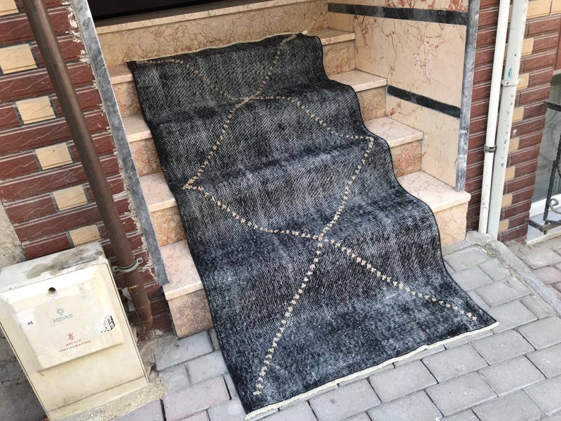 203x94 Cm Handgefertigten Teppich Azteken Teppich L U00e4ufer Rug