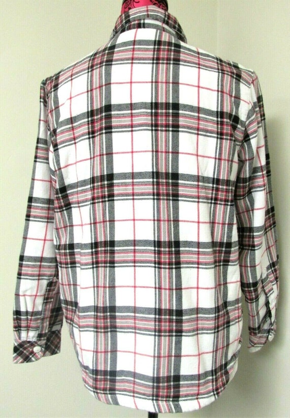 lee riders women's fleece lined flannel shirt