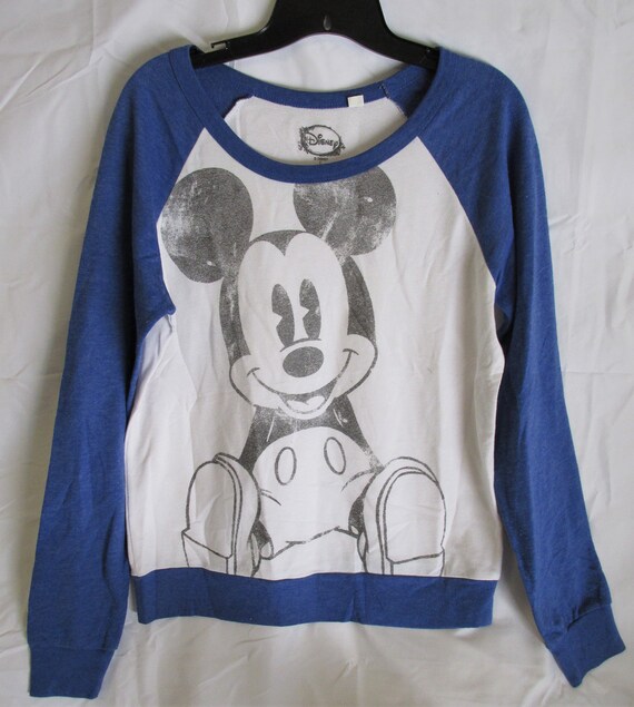Mickey Mouse/Disney Women's Long Sleeve T Shirt Size Large | Etsy
