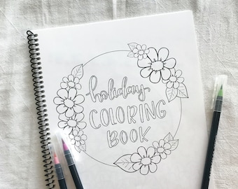 Holiday Coloring Book