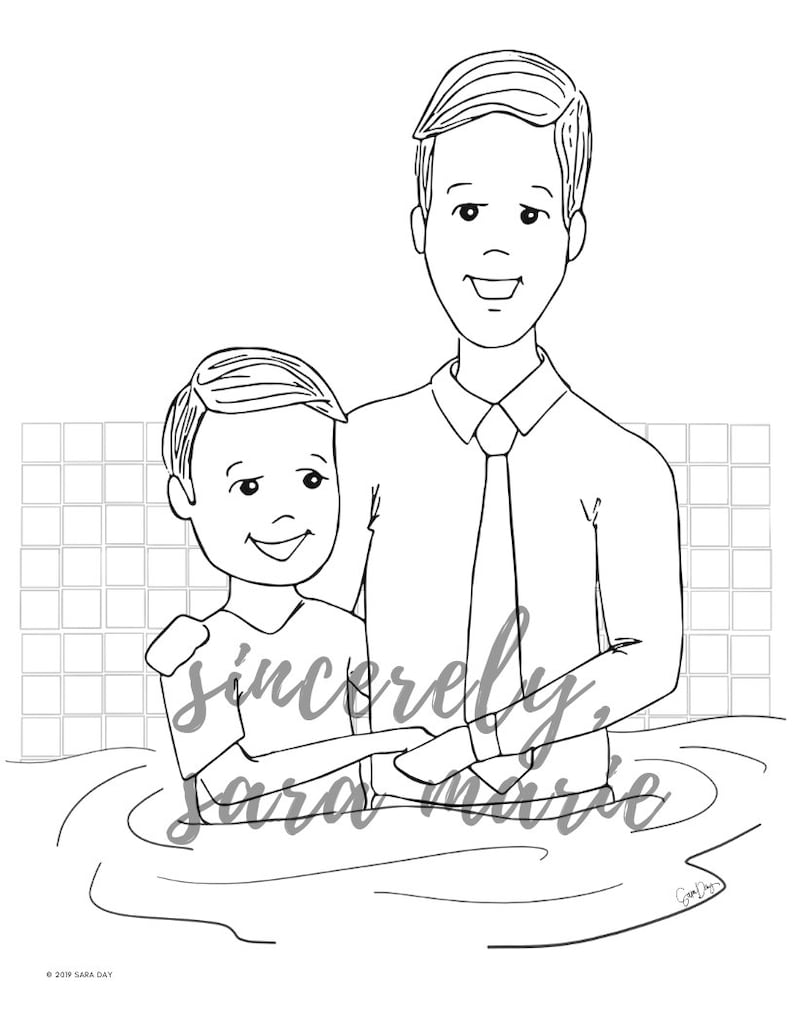 Baptism Coloring Pages for Members - Il 794xN.1801351775 Oyfm 
