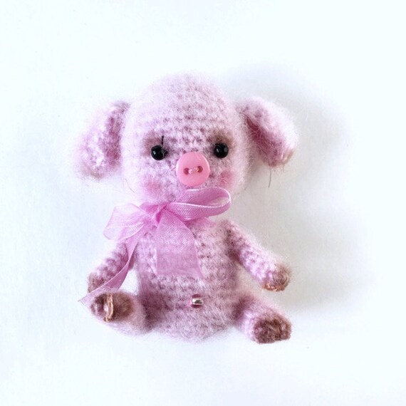 fluffy pig toy