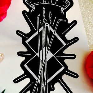 Rogue Thief Vinyl Sticker for TTRPG Party Gift or Character Journal or Notebook