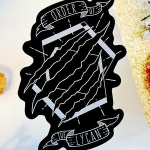 Blood Hunter - Order of the Lycan 4” Vinyl Sticker