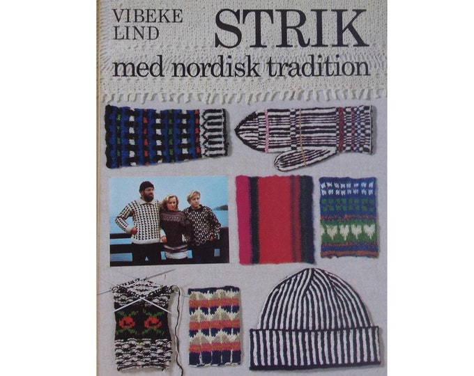 telegram Bevægelig frakobling Knitting Books Strik Med Nordisk Tradition by Vibeke Lind | Etsy Canada