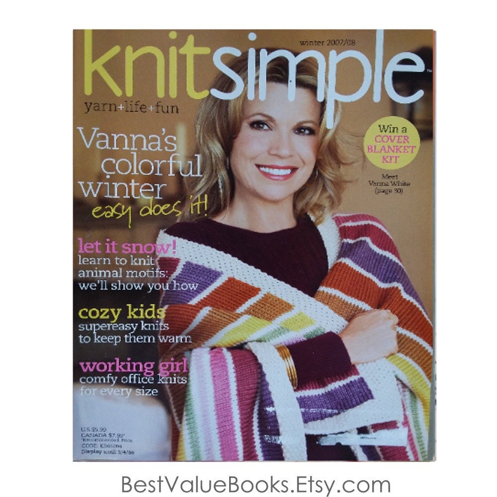 Knitting Magazines Knit Simple Winter 2007/2008 Learn to knit Etsy