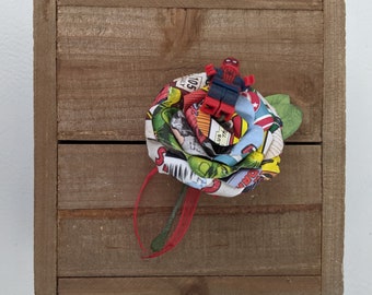 Comic Book Super Hero Marvel/DC Wedding Buttonhole