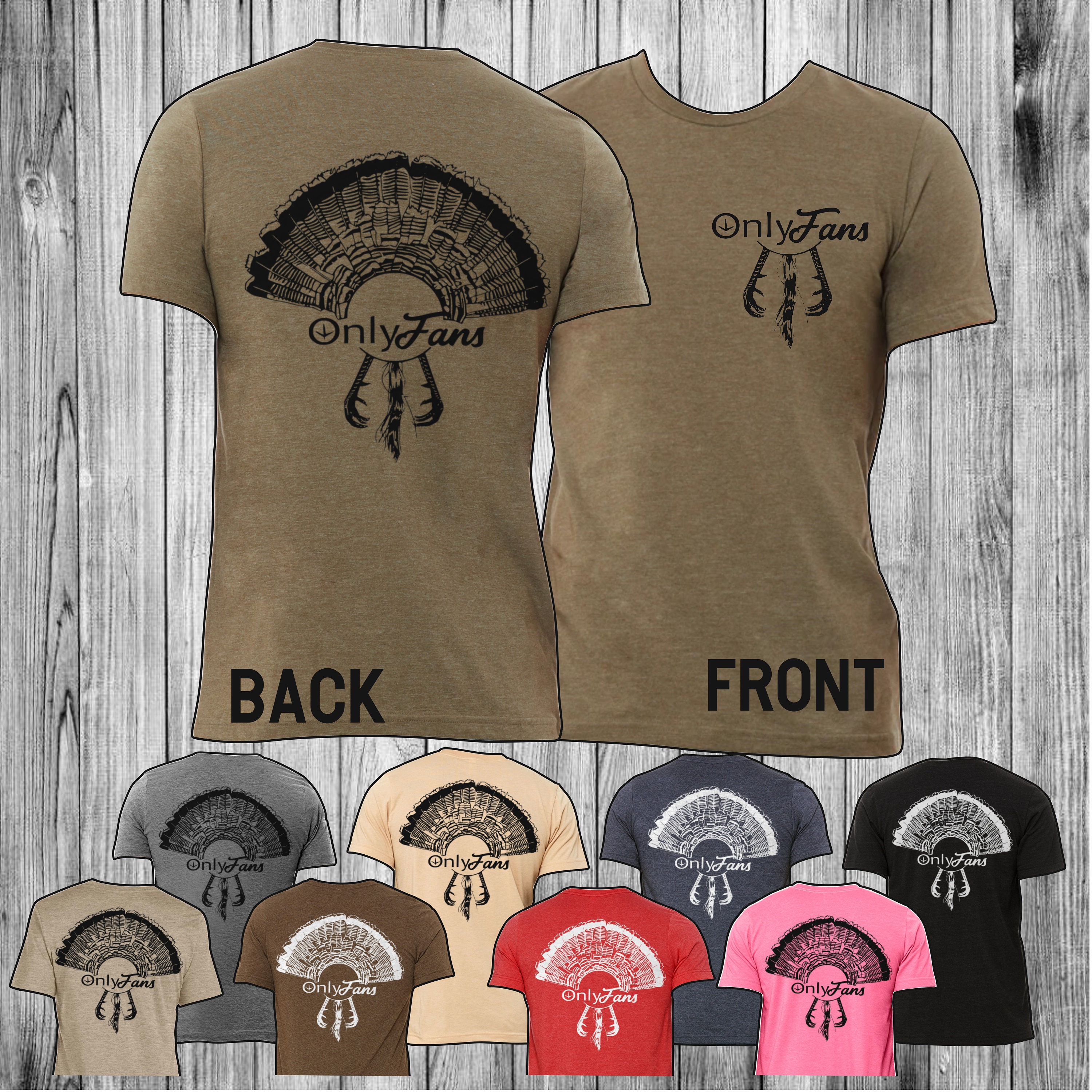 Onlyfans Turkey Fan Turkey Hunting Tee - Etsy Sweden