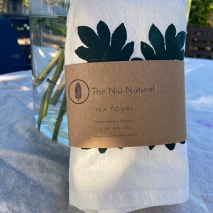 ʻUlu Quilt Pattern Tea Towel