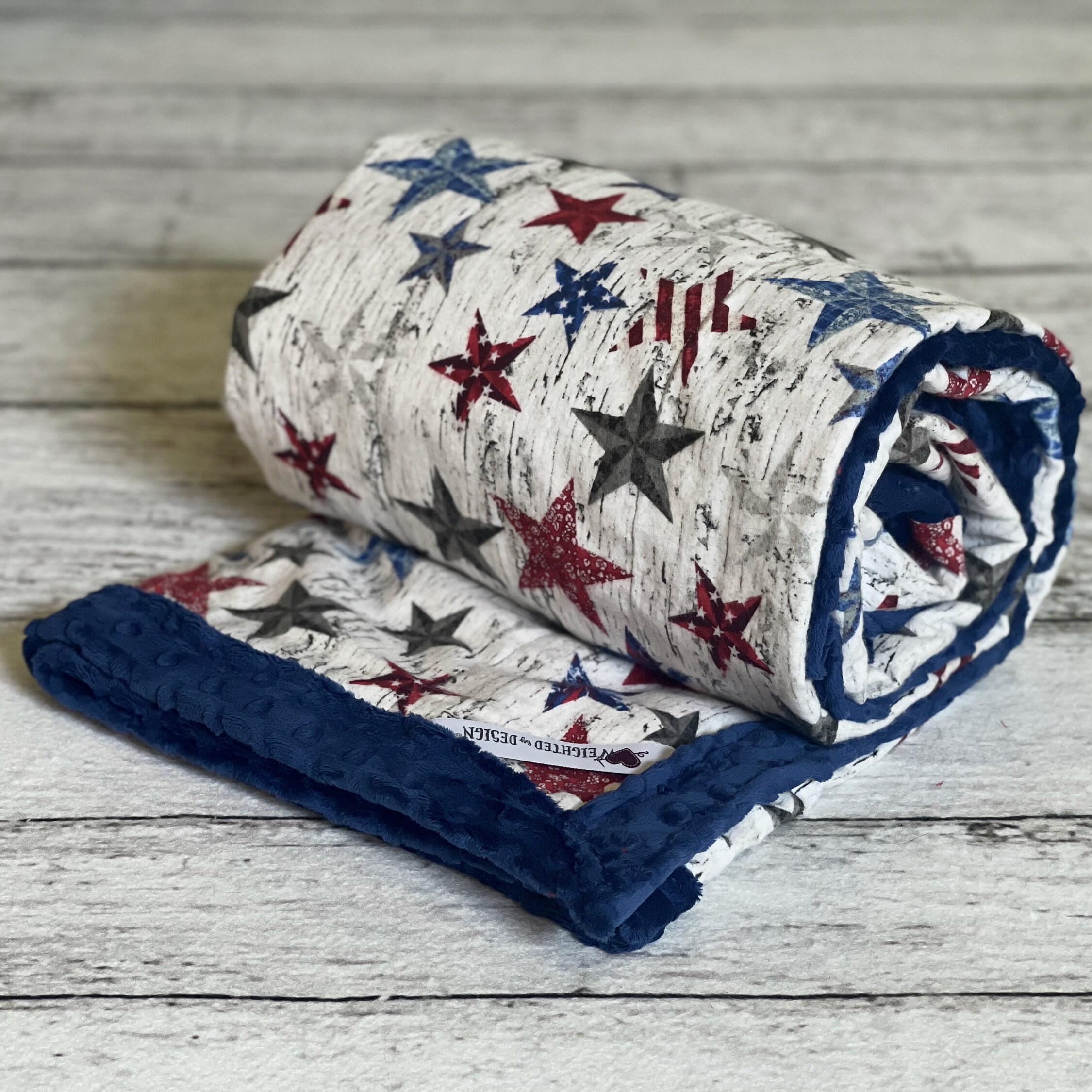 Custom Weighted Blanket for Adult or Teen, Leadfree Glass Microbeads