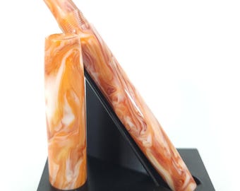Peach Pit - Faraday Model - Custom Fountain Pen