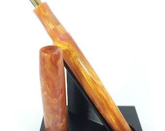 Molten Gold - Faraday Model - Custom Fountain Pen