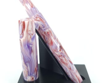 Berries and Cream - Faraday Model - Custom Fountain Pen