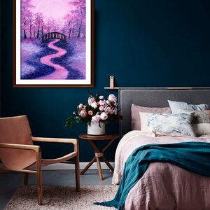 日本人の心の拠り所『桜』の壮大な絵画(サイン入り)