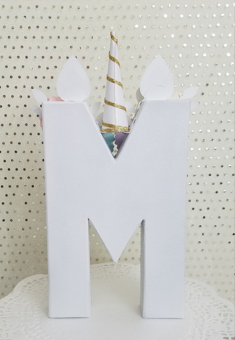 Unicorns birthday party, Birthday gift, Personalized gift, Baby shower decor, Unicorn photo prop, Unicorn bedroom decor, Unicorn letters zdjęcie 5