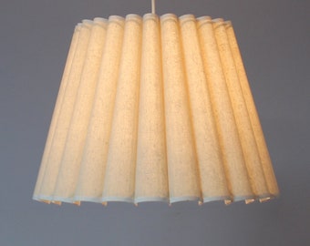 Duzy custom handmade drum shape light burlap fabric and acrylic hanging light for home decor 5#，110-240V/50-60Hz