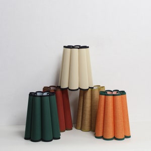 Duzy handmade fabric and acrylic lampshade for home furnishing ,Color can be customized made