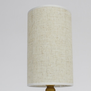 Handmade Linen Lampshade: 15cm Table/Pendant Light Cover