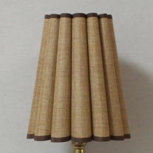 Handmade Fabric Lampshade: Customizable Color, Home Lighting (110-240V)