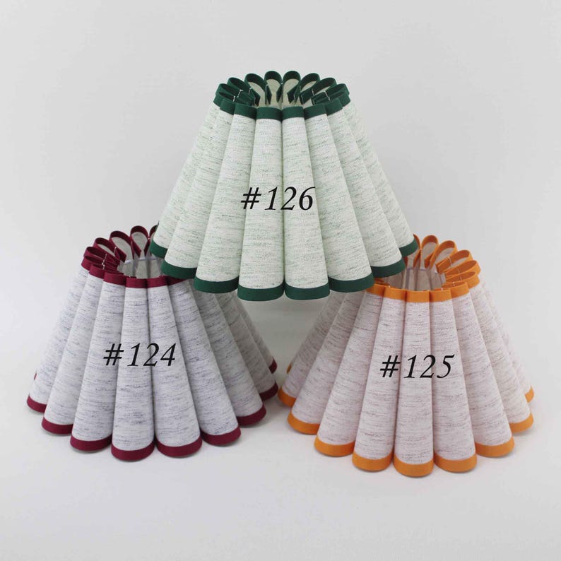 DuzyDesigns Scalloped Pleated Lampshade - Thumbnail 2