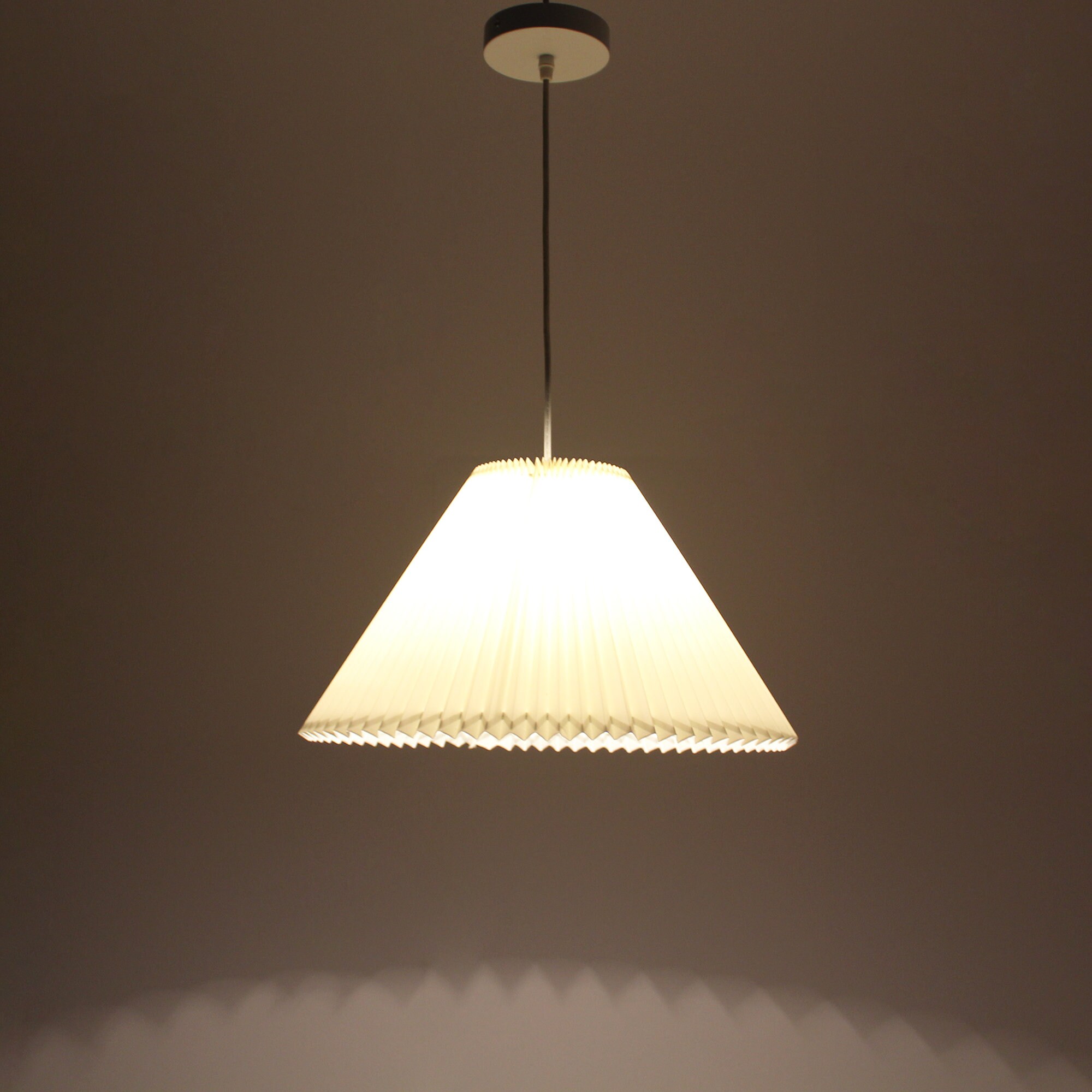 Pleated ceiling light deals