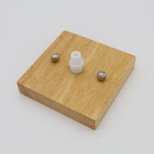Oak square ceiling plate lamp fittings-Wooden canopy-Lighting accessories-DIY lighting accessories- DIY lamp parts