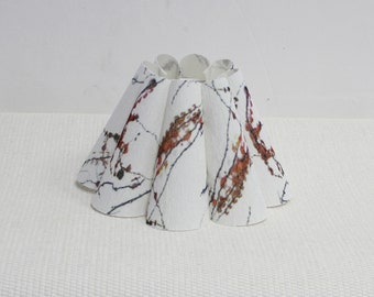 Handmade Patterned Fabric Pleated Lampshade - Custom Size