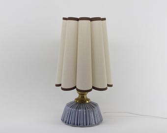 Handgemachte Stofflampe in Haferflocken