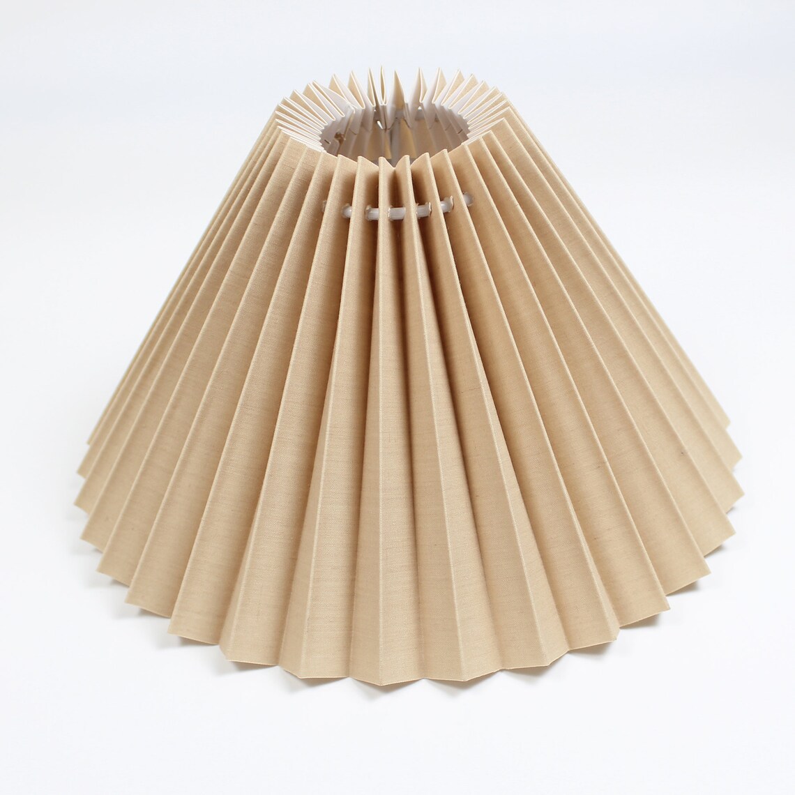 High quality fabric and acrylic pleated lamp shadeDIY lamp Etsy