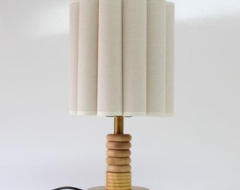 Duzy handmade ins high quality light burlap fabric and acrylic  bedside table lamp for home furnishing-5# ,110-240V/50-60Hz