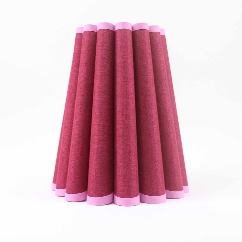 DuzyDesigns Pleated Fabric Lampshade