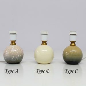 Duzy DIY ceramic lamp base for room table lamp, 110-240V/50-60Hz, Using Worldwide.