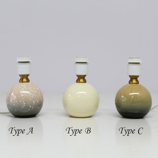 DIY Ceramic Table Lamp Base: 110-240V Worldwide